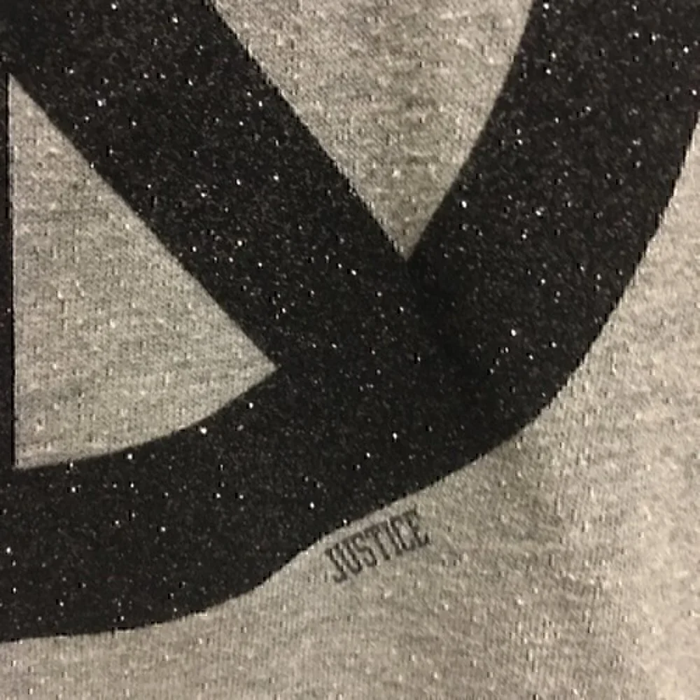 Justice Girls size 10 peace  hoodie NWOT